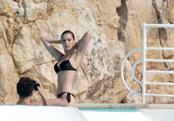 Bella Hadid Kicks Off the New Year with Sultry Bikini Snapshots