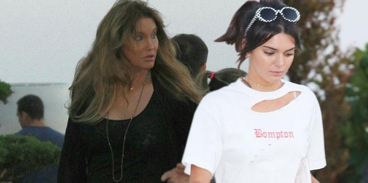 Kendall Jenner Comforts Caitlyn Jenner Show Cancelled