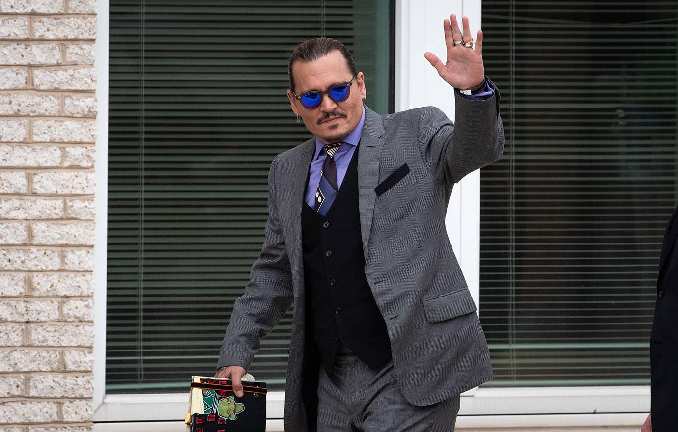 johnny depp his female attorney ignite social media frenzy over friendly interactions