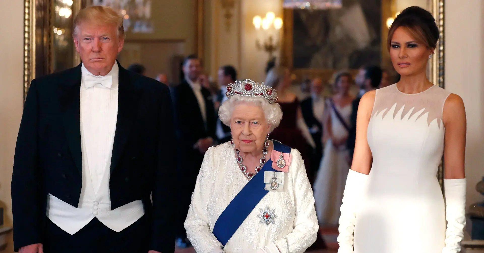 Photo of a source claimed Queen Elizabeth II found Donald Trump to be 'ignorant.'