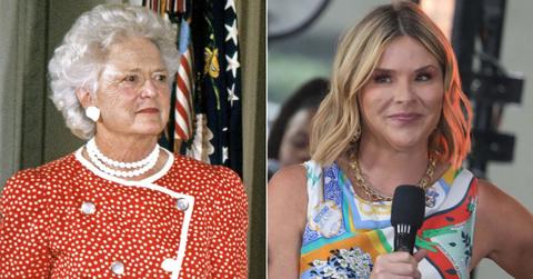 Photo of Barbara Bush and Jenna Bush Hager