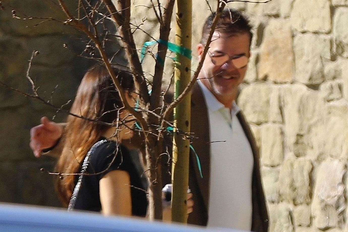 *PREMIUM EXCLUSIVE* Jennifer Garner is spotted arm in arm with mystery man in Brentwood