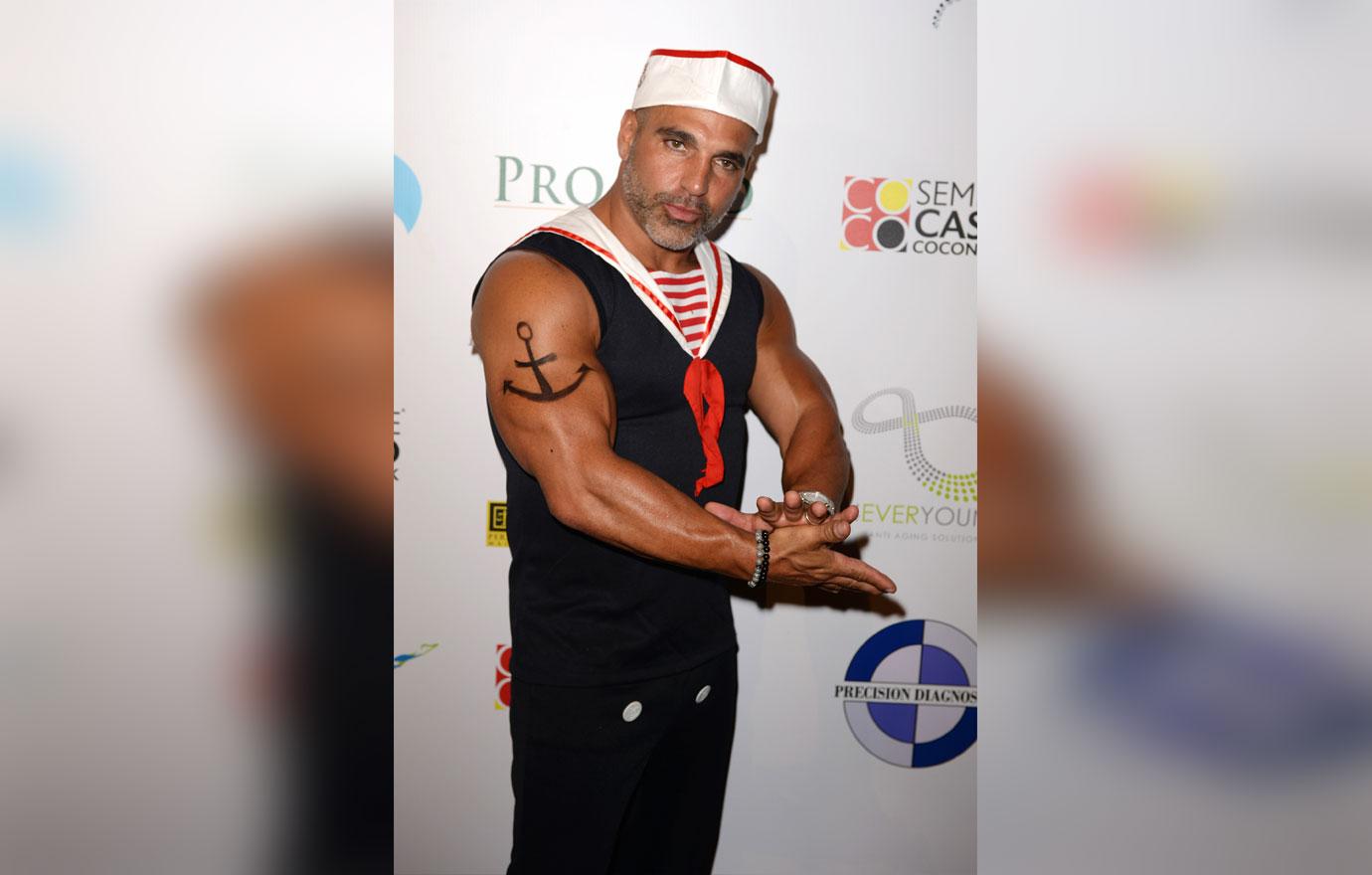 Joe Gorga At Fright Nights Halloween Costume Party