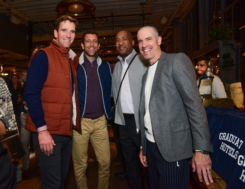 eli manning ben weprin william wesley jim tothgraduate hotels book launch