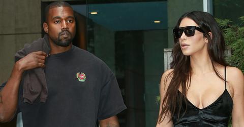 Kim Kardashian and Kanye West spotted in New York City.