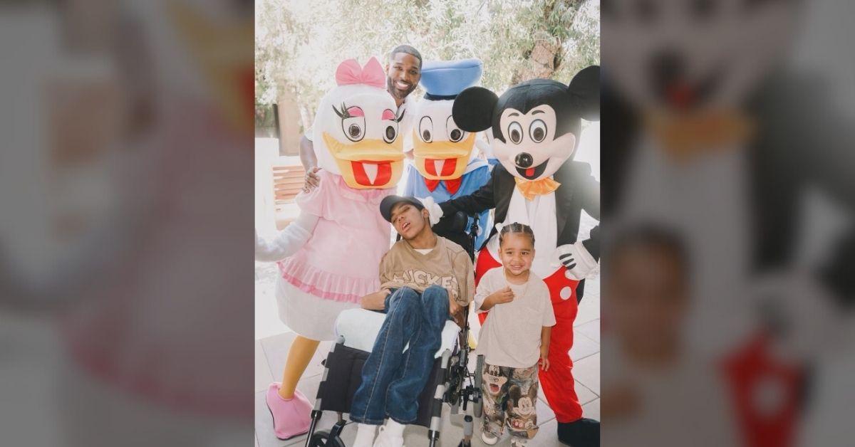 image of Amari Thompson attended a dance class designed for children with special needs.