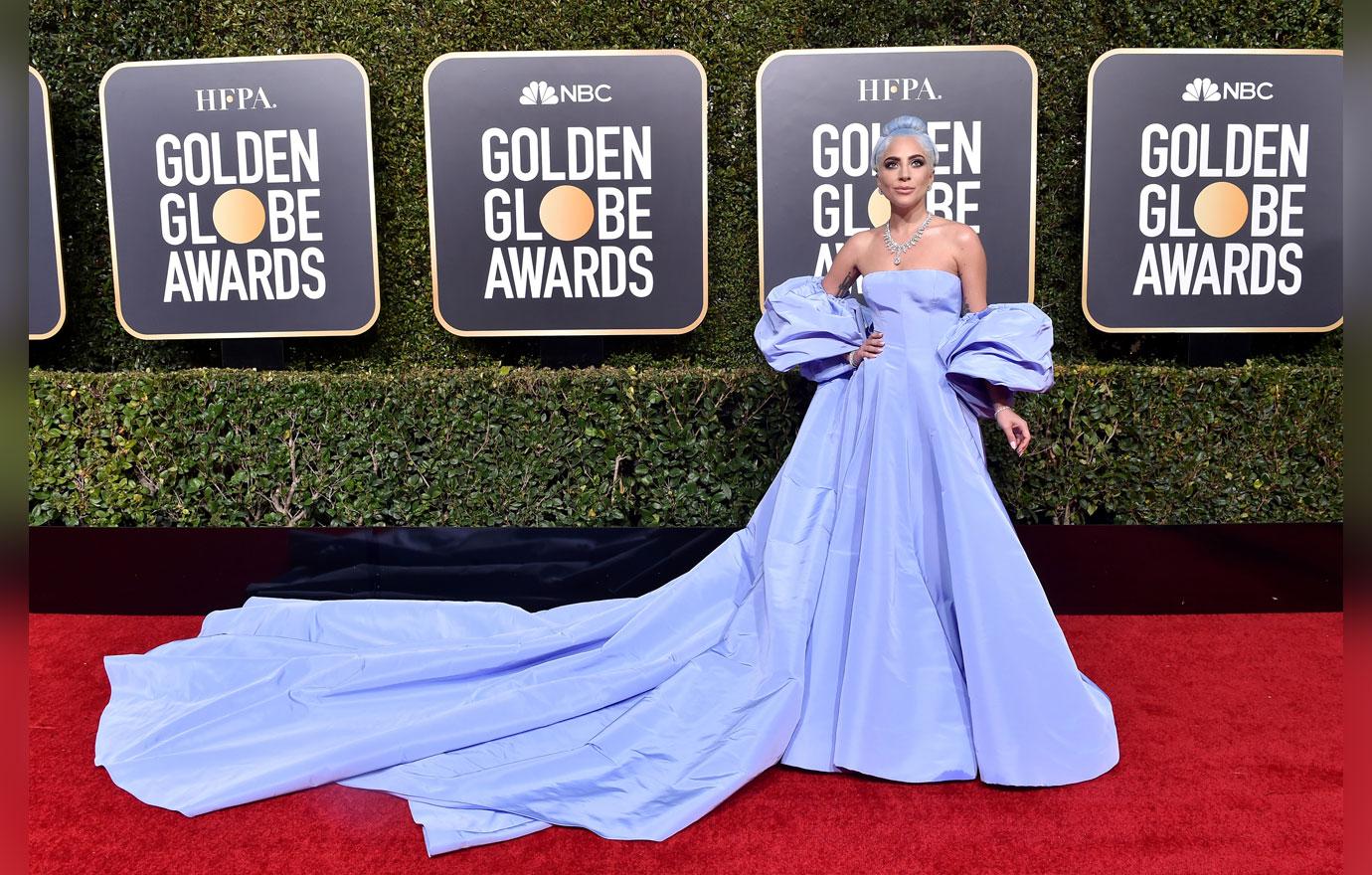 Lady Gaga at the Golden Globe Awards