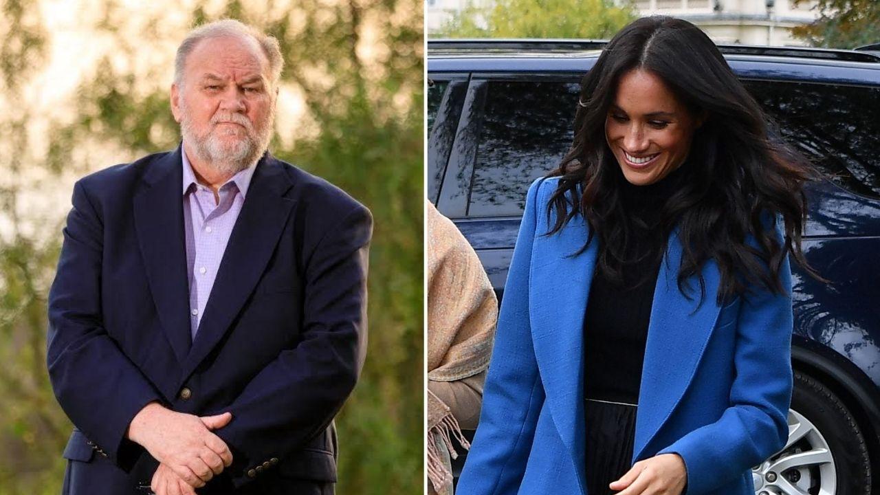 image of Thomas markle and meghan markle
