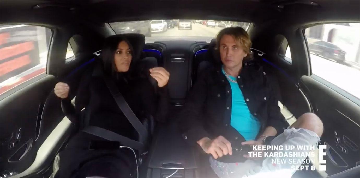 Kim Kardashian And Jonathan Cheban 'KUWTK' Trailer