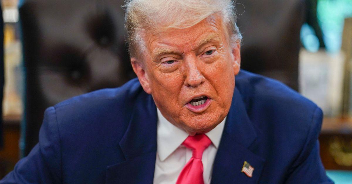 photo of Donald Trump acknowledged how he is 'allowed' to pardon Ghislaine Maxwell