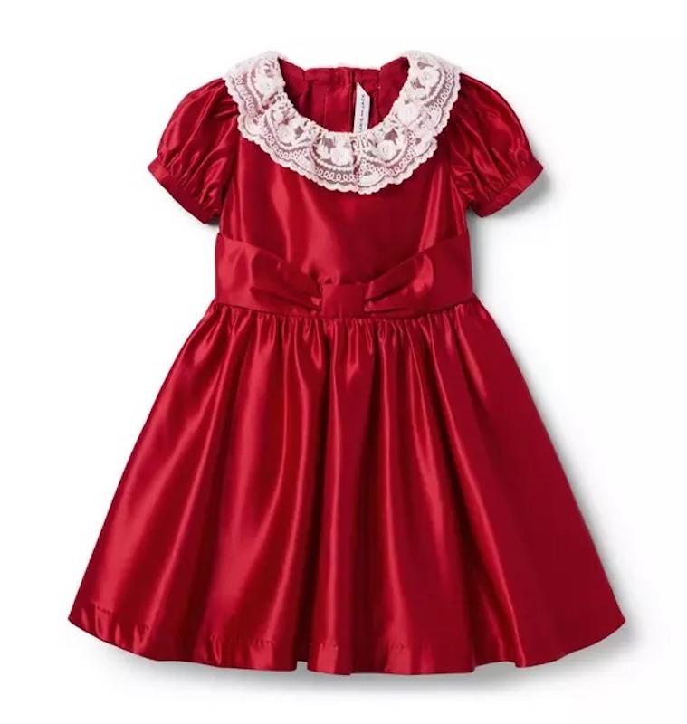 american girl x janie and jack holly red party dressjanieandjackcom