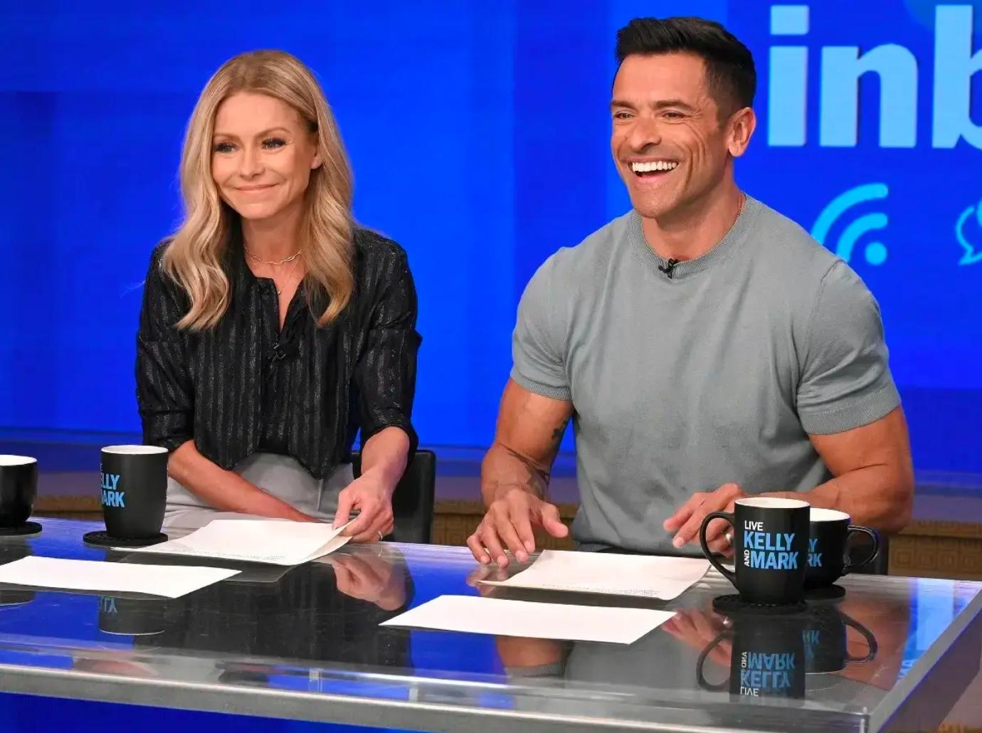 Kelly Ripa Returns To 'Live,' Accuses Mark Consuelos Of 'Lying'