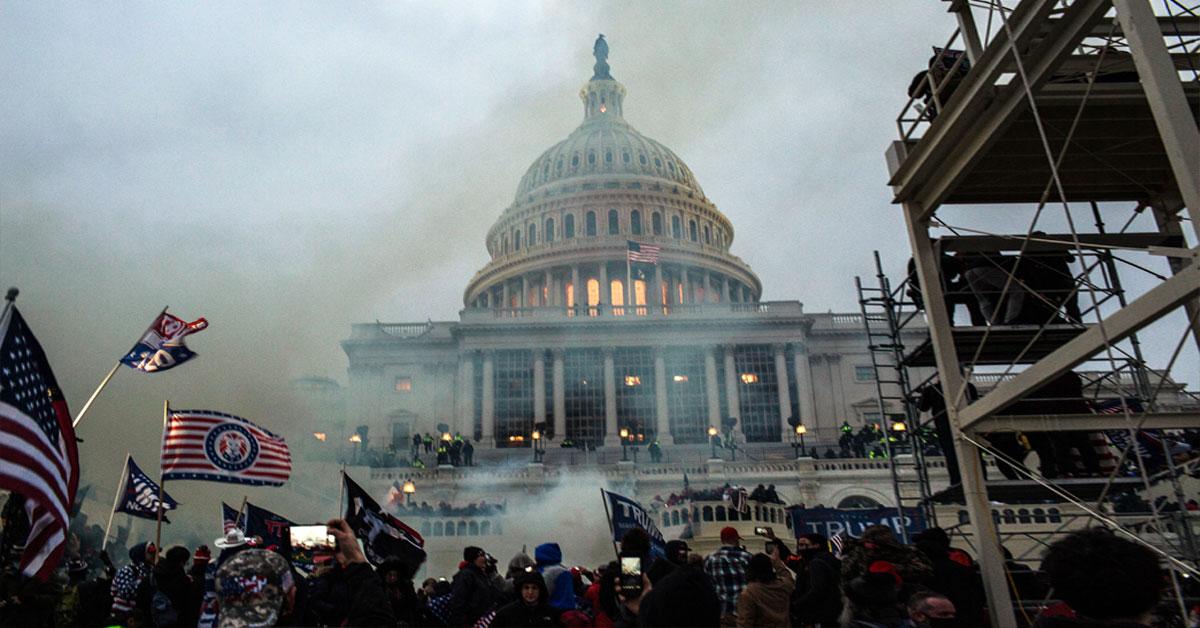 washington us capitol riots five deaths pf