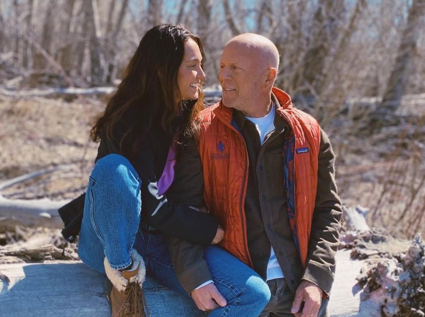 emma heming reminisces bruce willis heartthrob challenging dementia battle