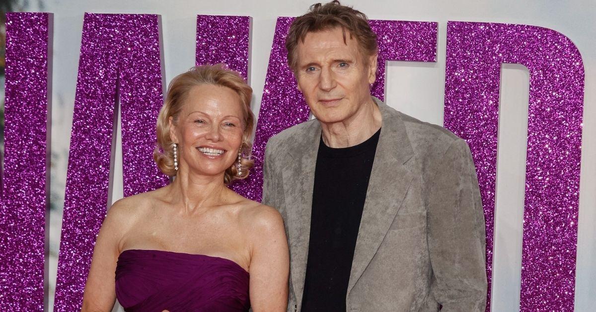 Photo of Pamela Anderson and Liam Neeson