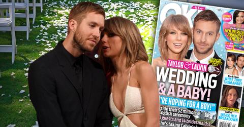 Taylor swift calvin harris marriage