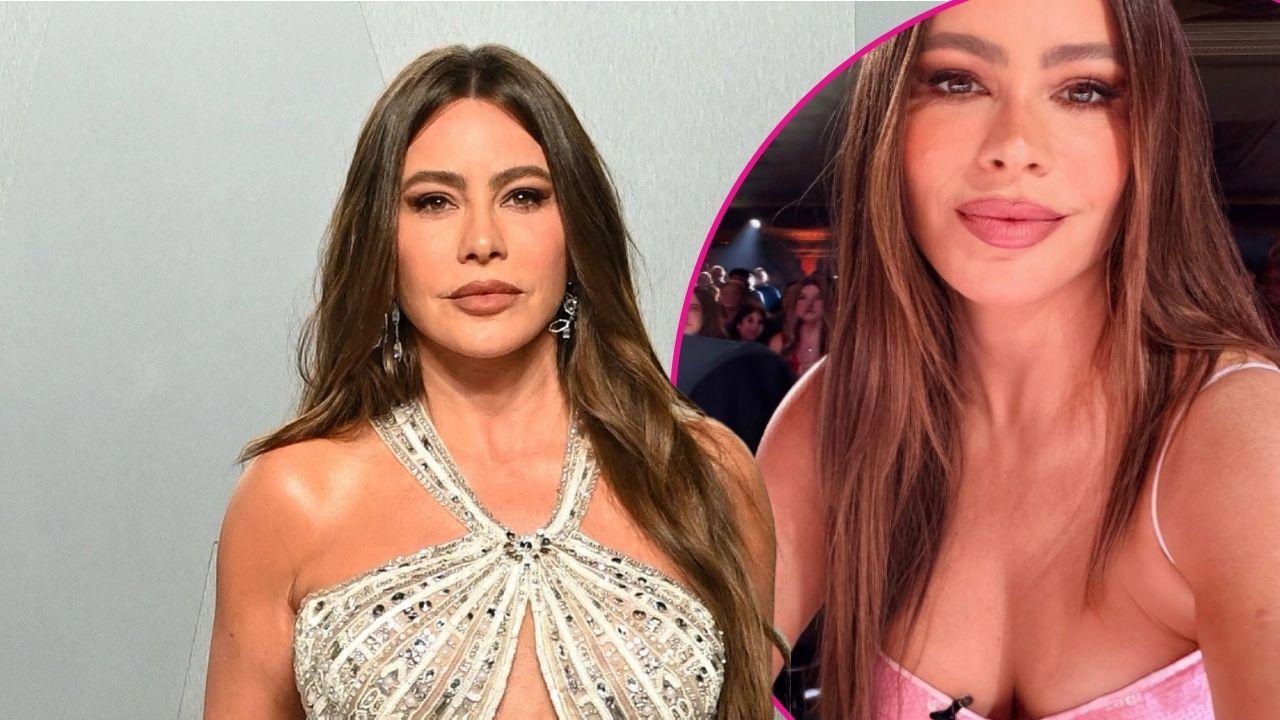 sofia vergara pink top americas got talent return