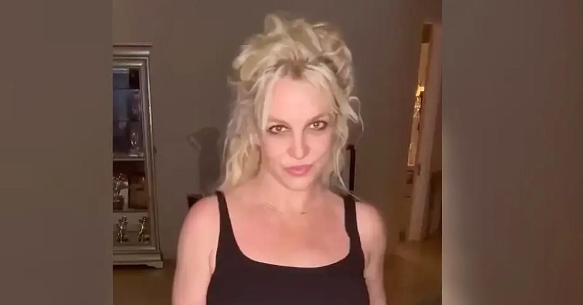 Britney Spears shares new close-up photo of her boobs spilling out