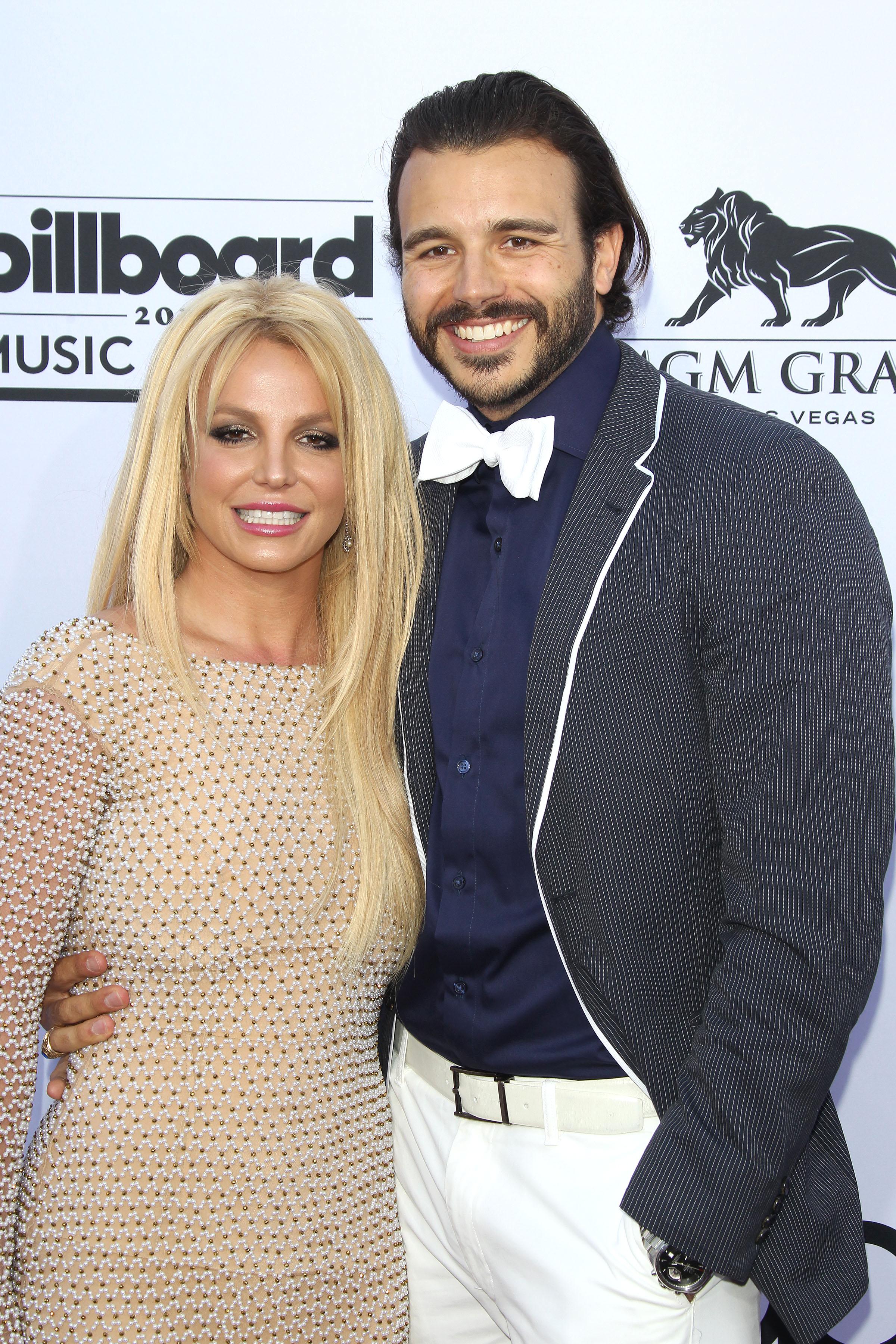 Britney Spears and Charlie Ebersol arrives at the 2015 Billboard Music Awards &#8211; Las Vegas