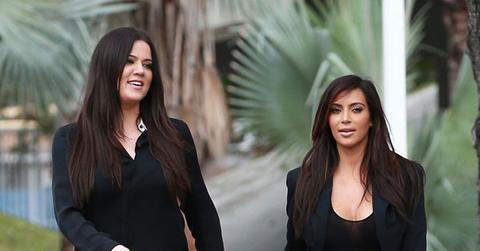 Khloe and Kim Kardashian