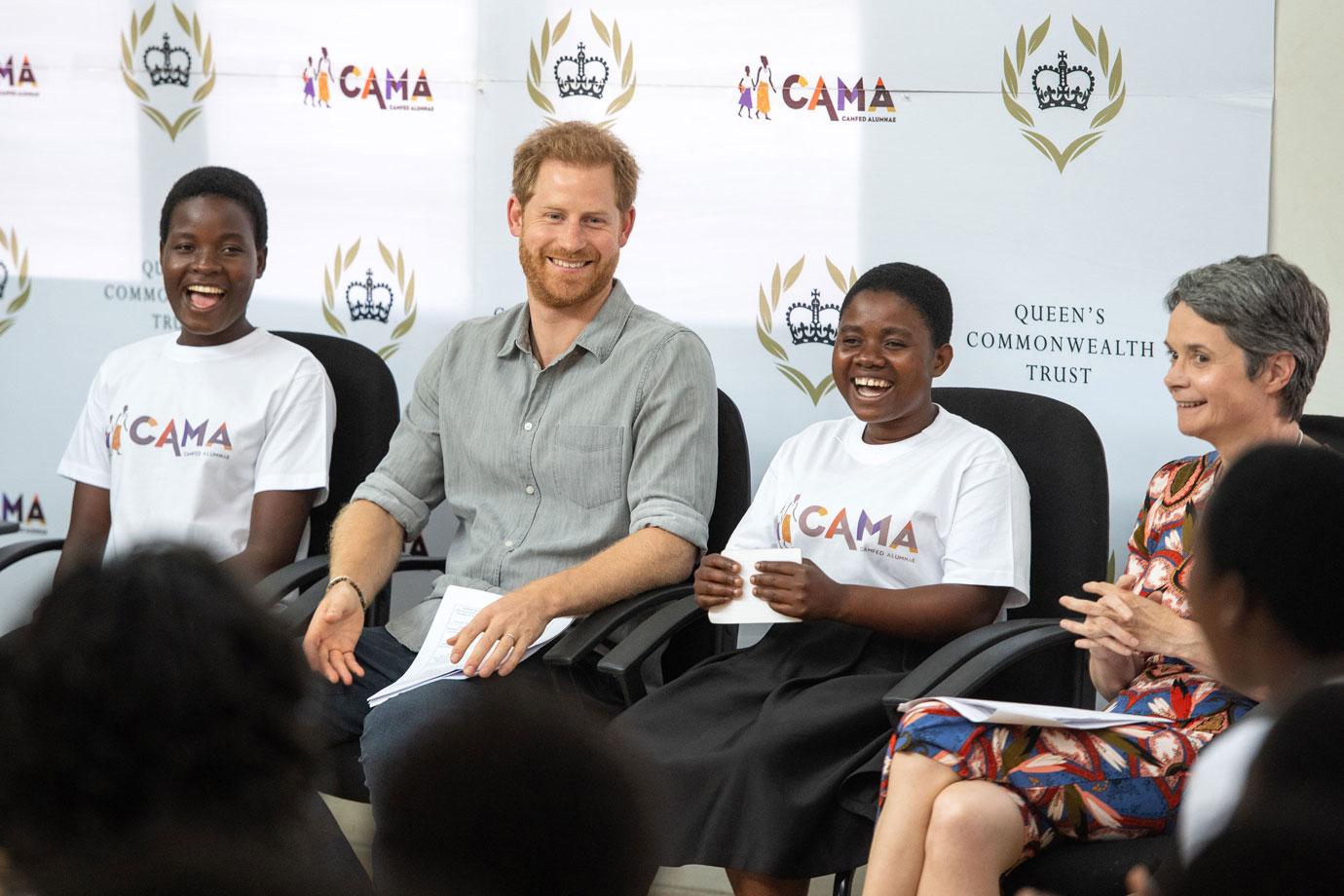 prince harry meghan markle malawi