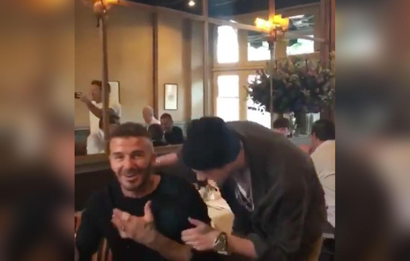 David Beckham Priceless Reaction Son Brooklyn Birthday Surprise Video