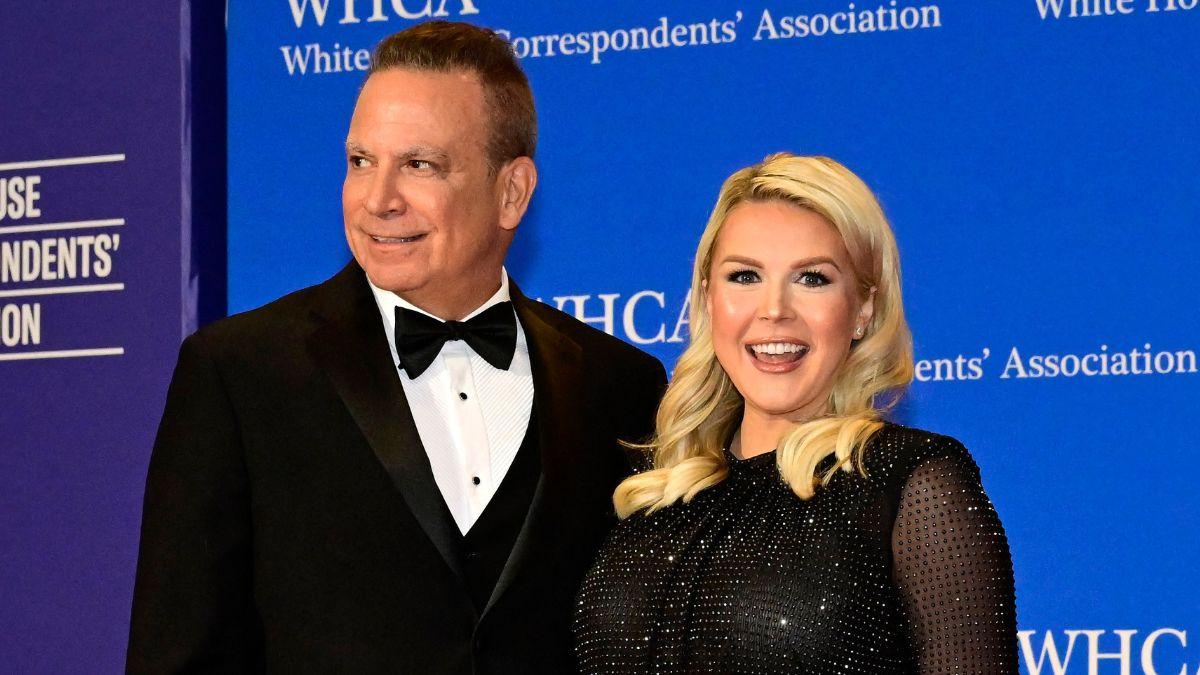 image of 'There will be some shots fired,' Karoline Leavitt quipped at the White House Correspondents' Dinner on April 25.
