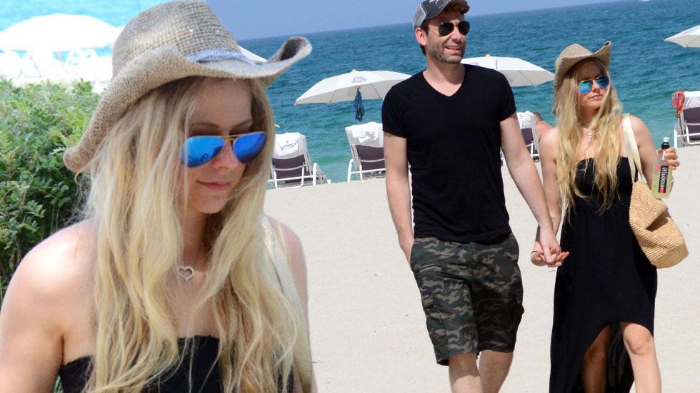 Avril lavigne chad kroeger reunite miami