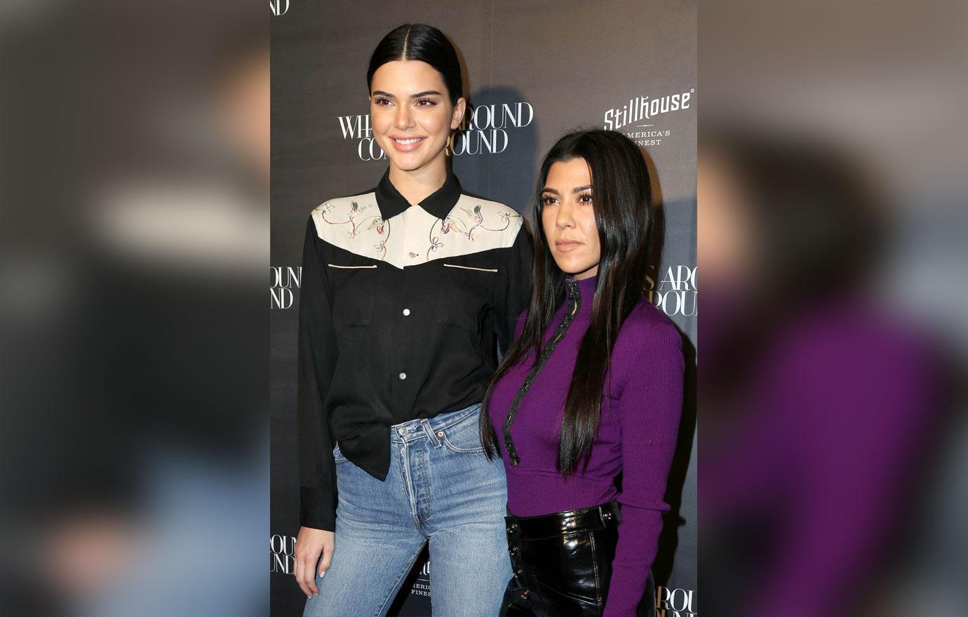 kendall jenner kourtney kardashian