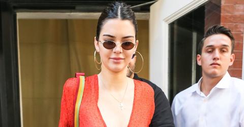 Kendall Jenner goes braless as she steps out to the local pharmacy