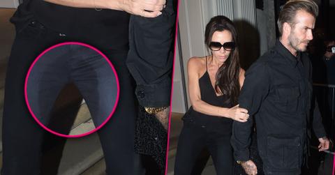 Victoria beckham wardrobe malfunction pee pants