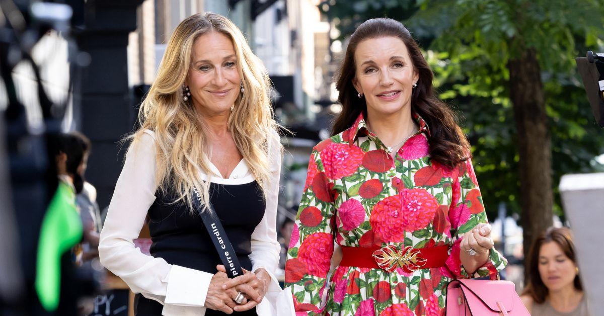 Photo of Sarah Jessica Parker and Kristin Davis