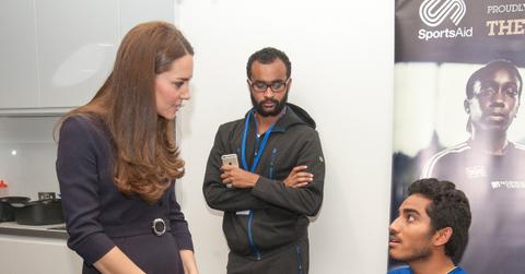 Catherine At SportsAid Workshop
