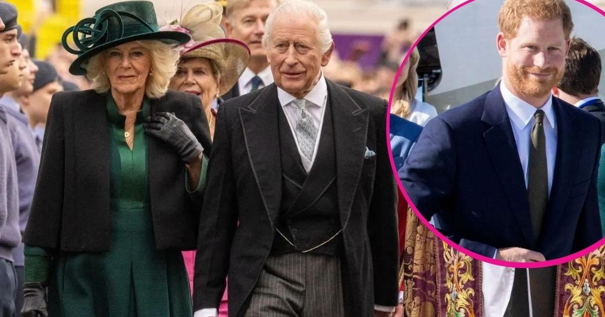 Queen Camilla 'Keeping Her Distance' During Prince Harry's&hellip;