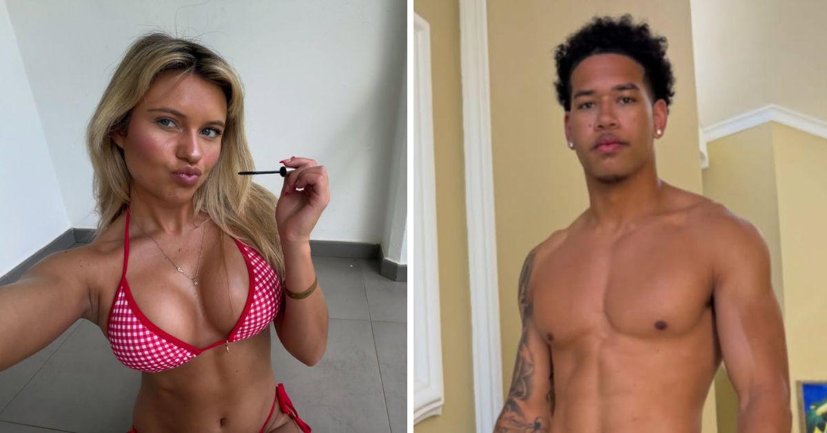 image of 'Love Island USA' introduced the term 'French fries' as a coded reference to intimate moments between contestants Kenzie Annis and Corbin Mims.