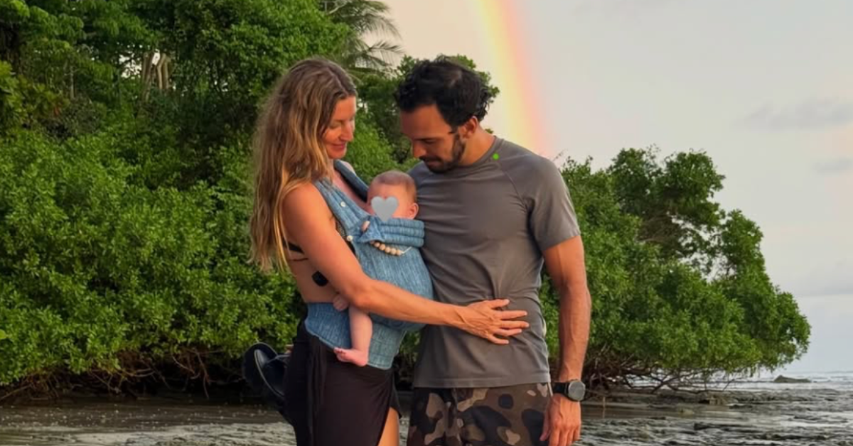 Bikini-Clad Gisele Bündchen Shares Rare Photos With Baby Son and Husband on Lavish Trip to Tahiti: Photos 