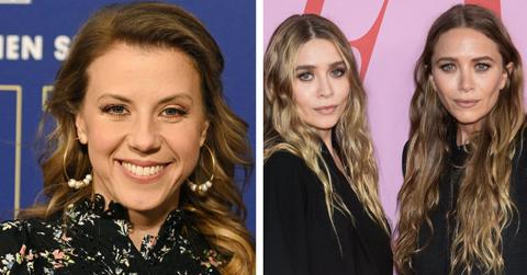 Photo of Jodie Sweetin and Ashley Olsen, Mary-Kate Olsen