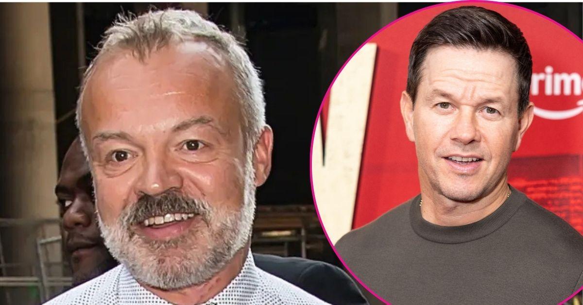 Photo of Graham Norton and Mark Wahlberg