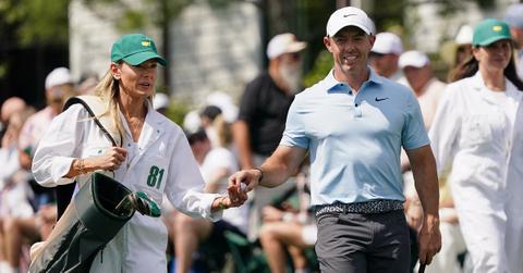 Photo of Erica Stoll and Rory McIlroy.