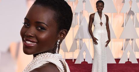 Lupita nyong’o 2015 oscars arrival 02