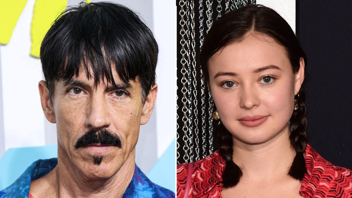 Split photo of Anthony Kiedis and Eileen Kelly