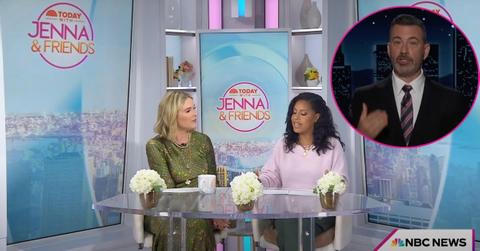 Photo of Jenna Bush Hager, Sheinelle Jones and Jimmy Kimmel