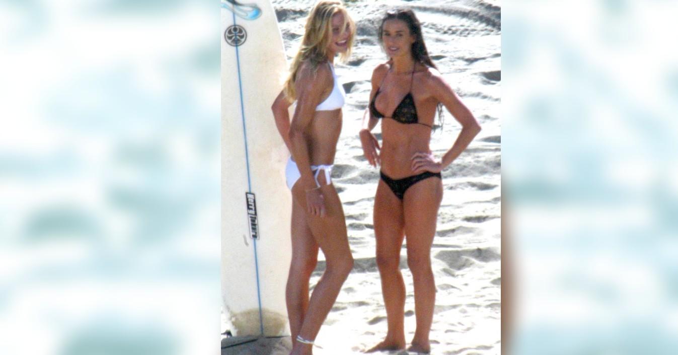 demi moore deeply affected talk bikini body charlies angels