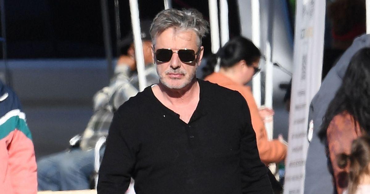 image of Chris Noth insisted he will continue acting despite his prior scandals. 