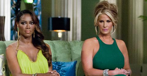 Kenya moore feud kim zolciak