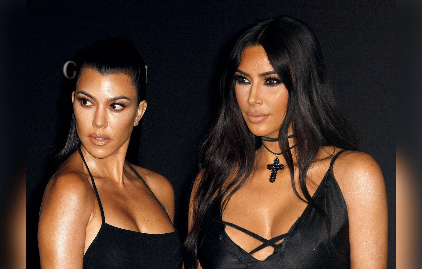 Kim Kardashian Says Kourtney Has Been Photographed With New Boyfriend & Won’t Say His Name