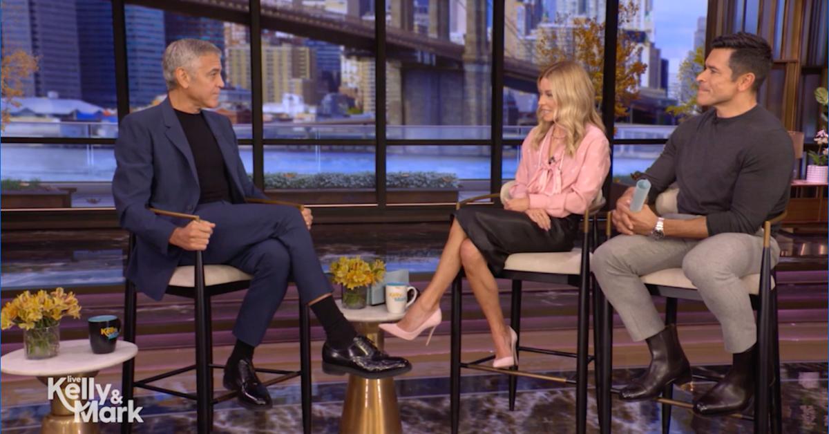 Image of George Clooney feels 'lucky' to be a part of a successful film like 'Jay Kelly.'