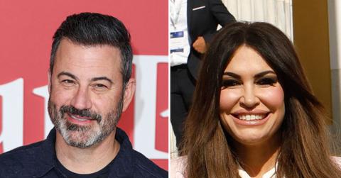 Photo of Jimmy Kimmel and Kimberly Guilfoyle.