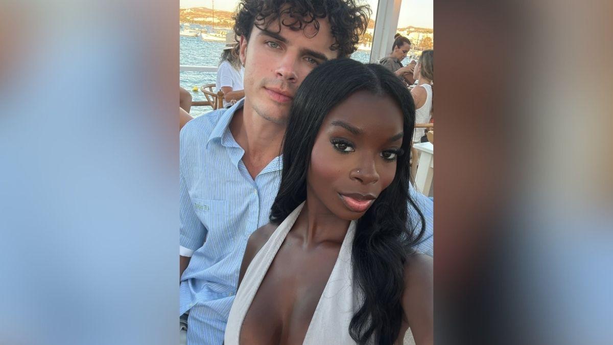 love island olandria carthen nic vansteenberghe cutest moments together photos