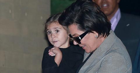 Kris Jenner Arrives With Scott Disick At Nobu